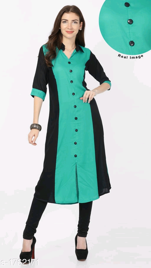Elegant Fancy Rayon Kurtis
