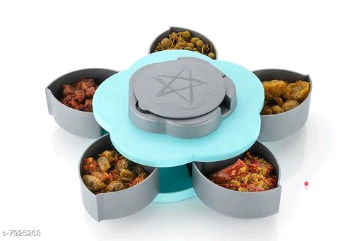 Flower Serving Rotating Tray