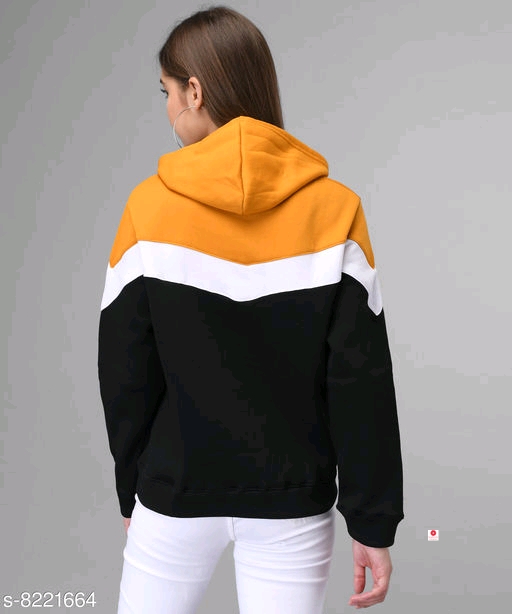 RBT- BLCK WTH MSTRD ZIG -ZG SWEATSHIRT