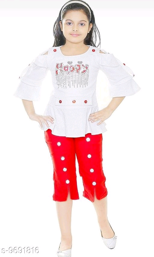 Trendy Girls Top & Bottom Sets