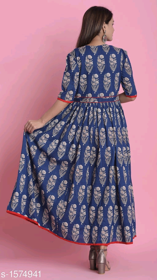 Women's Cotton, Rayon & Khadi A-line Kurtis