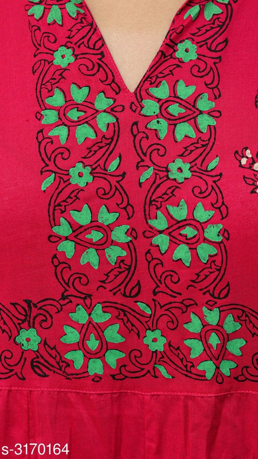 Myhra Stylish Women's Cotton Kurtis