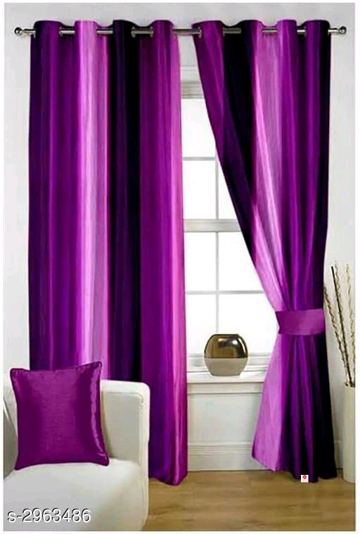 Elite Trendy Polyester Door Curtains