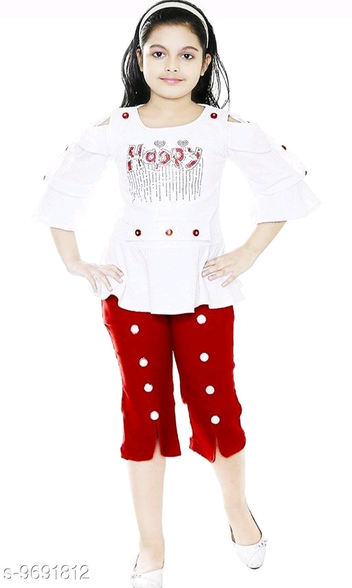 Trendy Girls Top & Bottom Sets