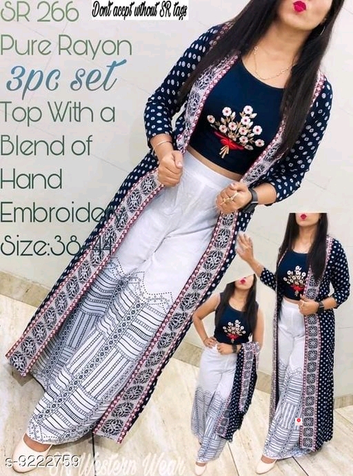 Smart Rayon Embroidery 3-Piece Set