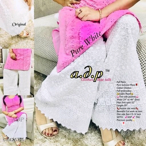 Stylish Cotton Chicken Patiala Pants