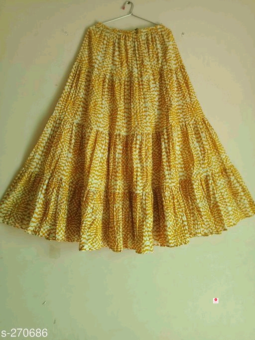 Trendy Rayon Skirt