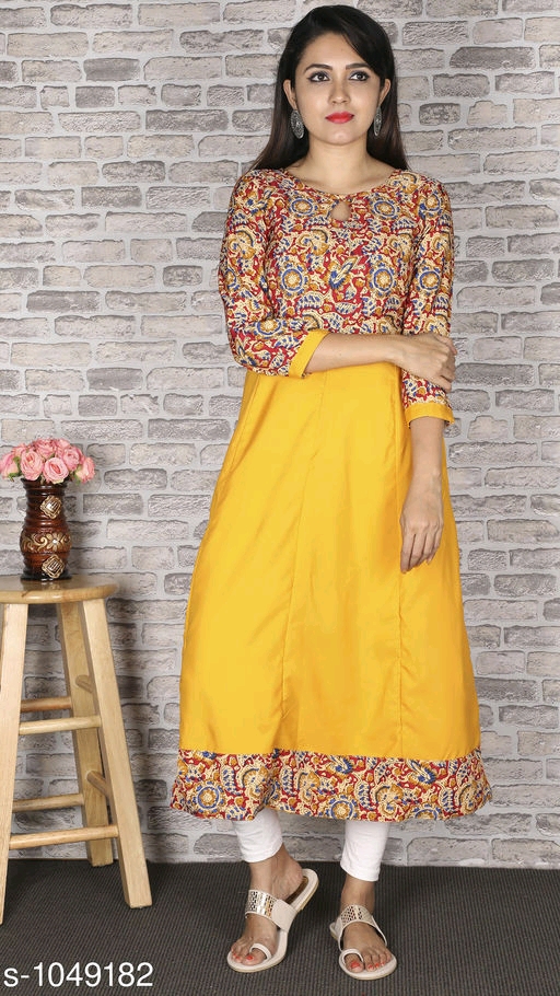 Fleurista Crepe Kurti
