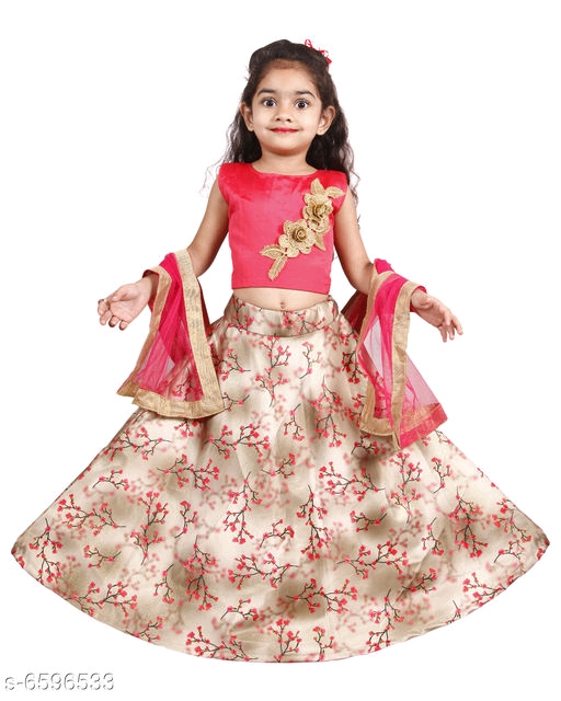 Kids Girls Lehanga Cholis