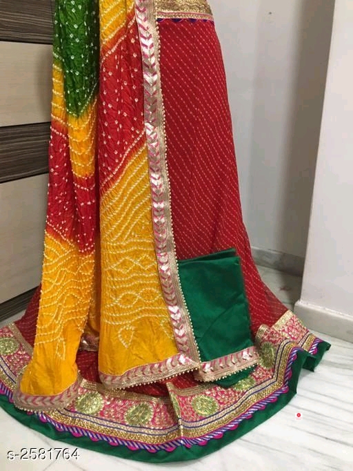 Georegette Embroidered Lehengas