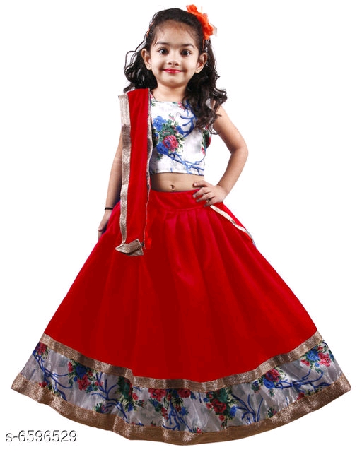Kids Girls Lehanga Cholis