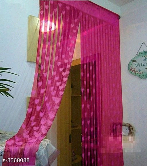Net Polyester Door Curtains
