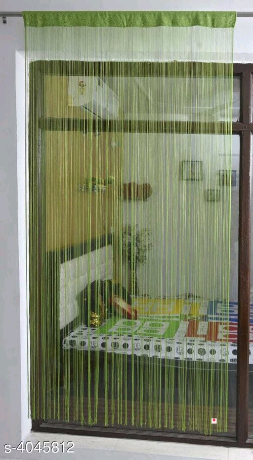 Stylish Trendy Beads and Lace Door Curtains