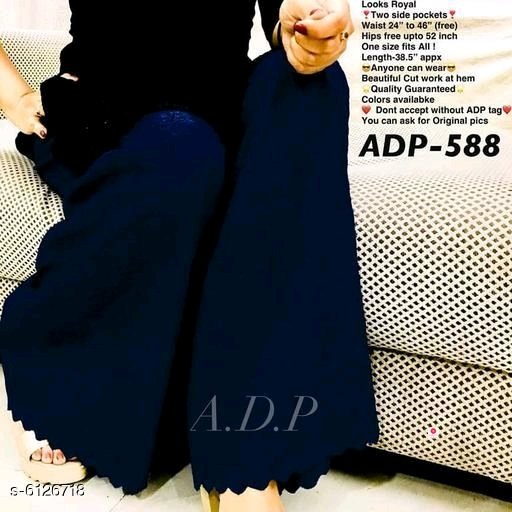 Stylish Cotton Chicken Patiala Pants