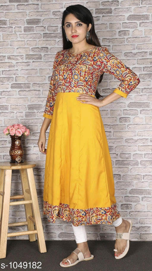 Fleurista Crepe Kurti