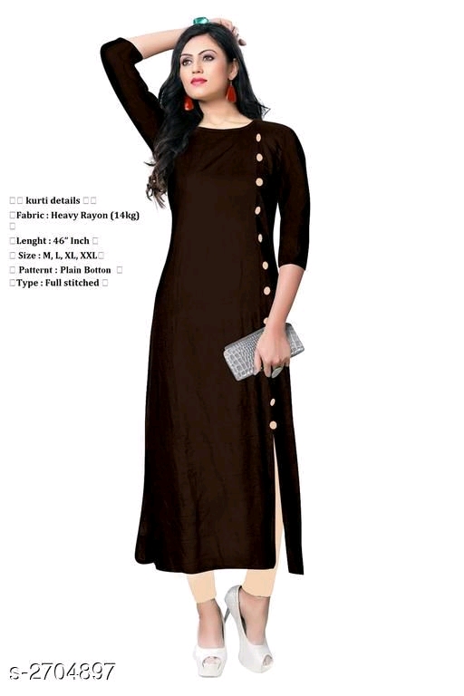 Vedika Pretty Rayon Kurtis
