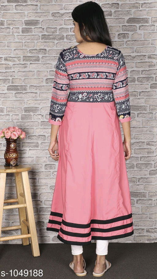 Fleurista Crepe Kurti