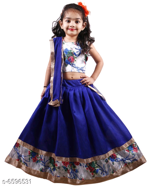 Kids Girls Lehanga Cholis