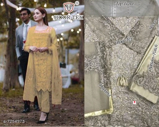 Stylish Women's Semi Stitched Suit