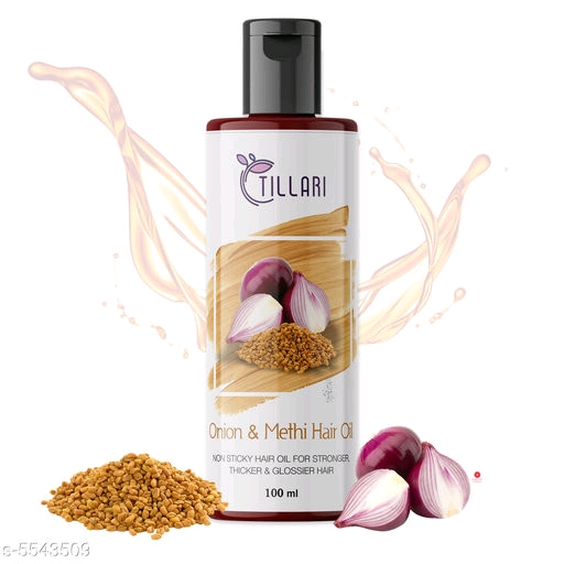 Tillari Onion Methi Non Sticky Hair Oil