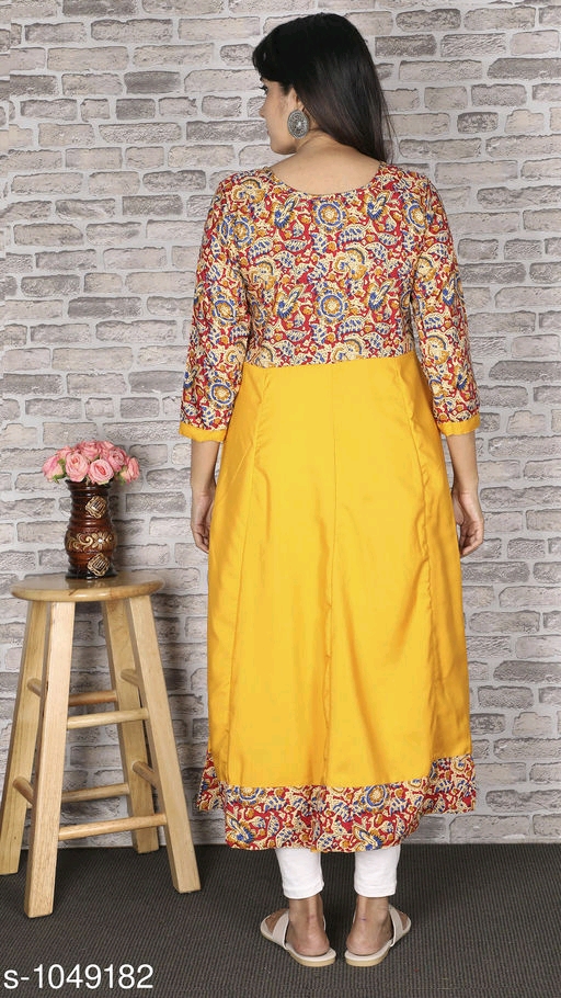 Fleurista Crepe Kurti