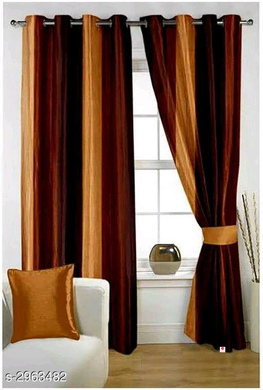 Elite Trendy Polyester Door Curtains