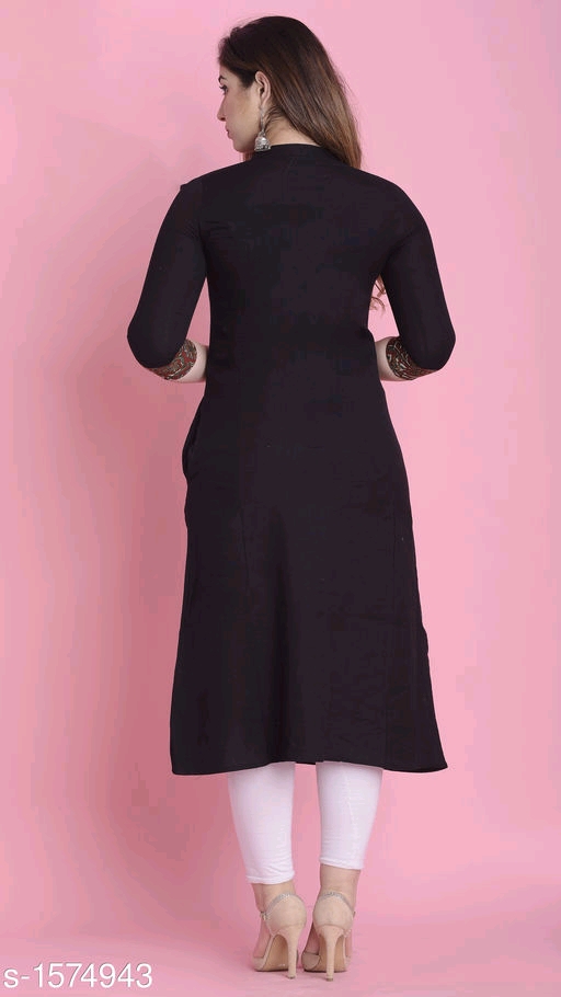 Women's Cotton, Rayon & Khadi A-line Kurtis