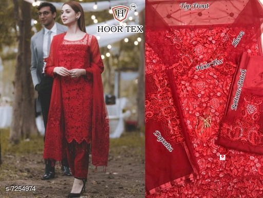 Stylish Women's Semi Stitched Suit